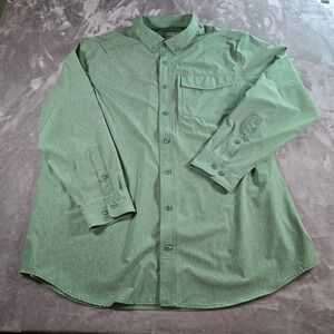 Duluth Trading Co Sol Survivor Standard Fit 2XL Tall Long Sleeve UPF 50 Shirt